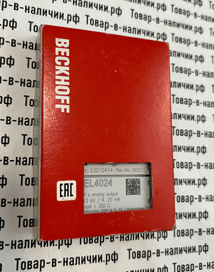 Beckhoff EL4024 Beckhoff EL4024