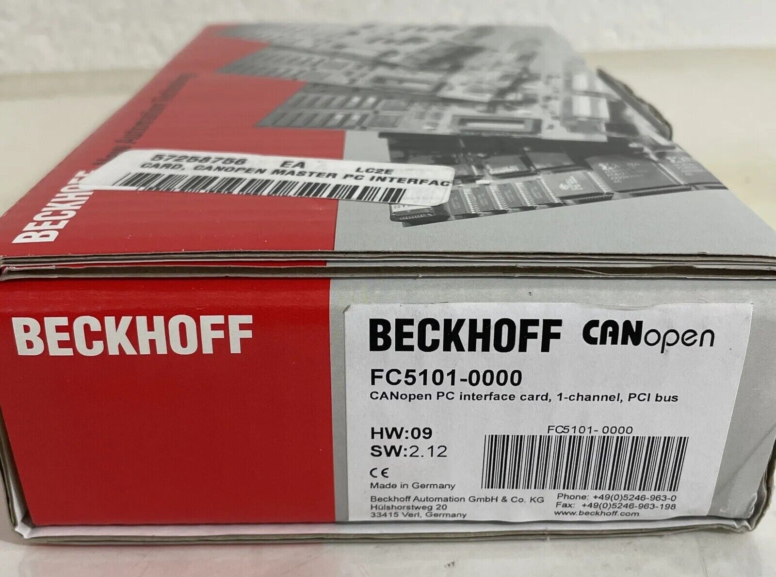 Beckhoff FC5101-0000 Beckhoff FC5101-0000