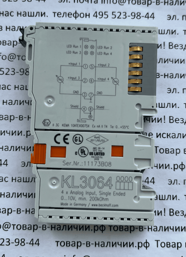 Beckhoff KL3064 Beckhoff KL3064