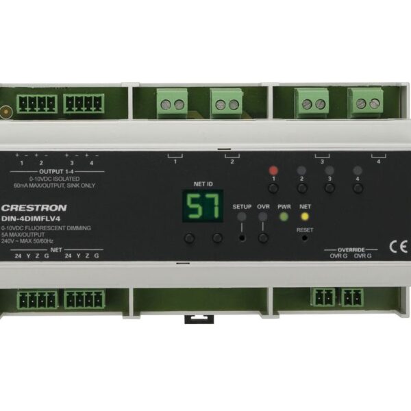 Crestron DIN-4DIMFLV4