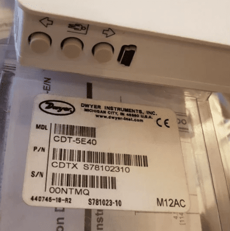 DWYER  CDT-5E40