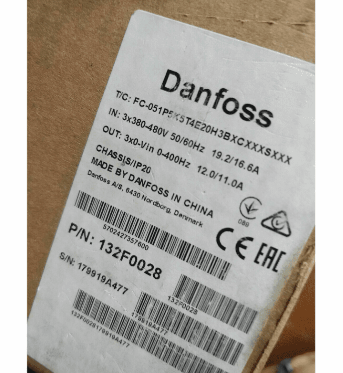 Danfoss 132F0028 5.5кВт 380В Danfoss 132F0028 5.5кВт 380В