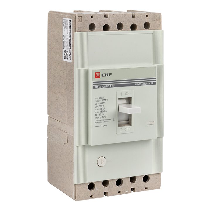 EKF PROxima ВА-99 400/315А 3P 35кА EKF PROxima ВА-99 400/315А 3P 35кА