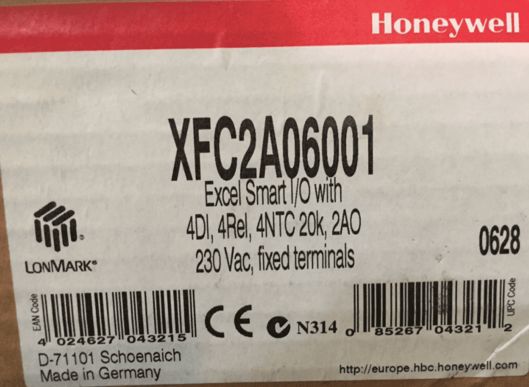Honeywell XFC2A06001 Honeywell XFC2A06001