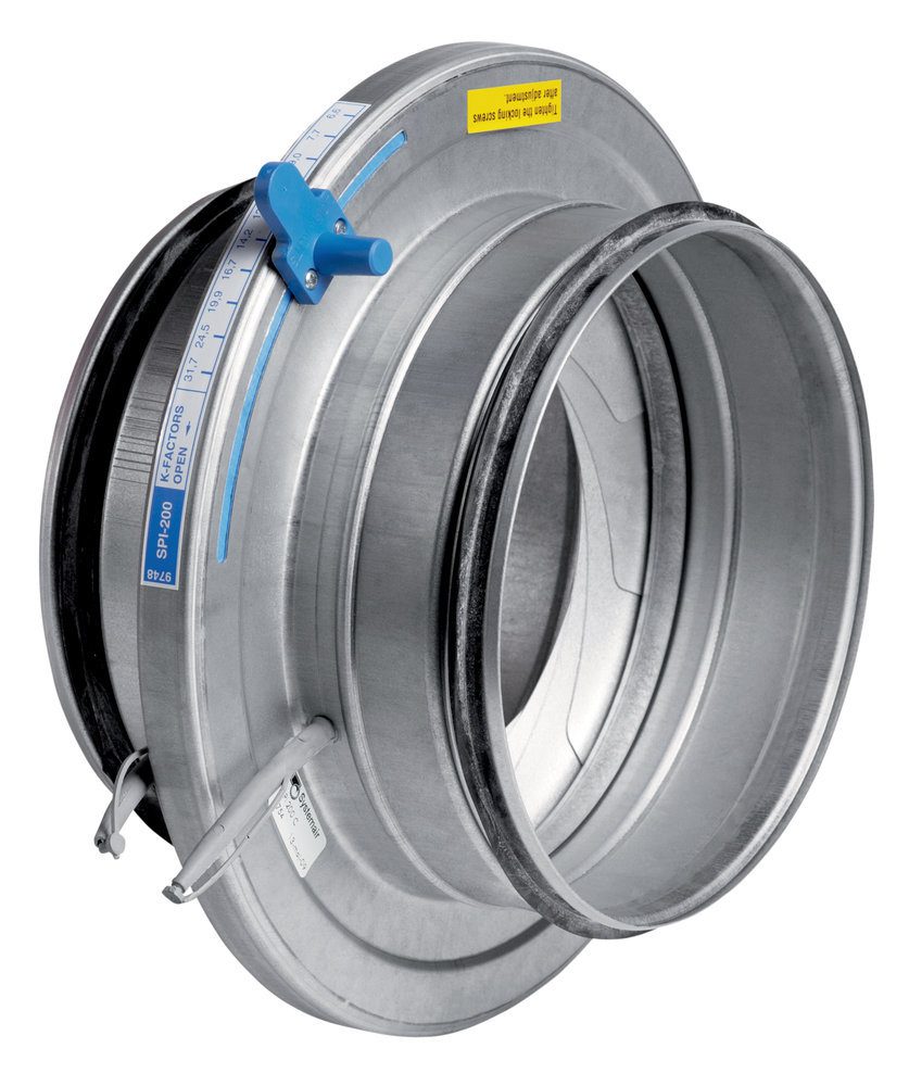 IRIS SPI-200 C Systemair Клапан для измерения и регулировки потока воздуха IRIS SPI-200 C Systemair Клапан для измерения и регулировки потока воздуха