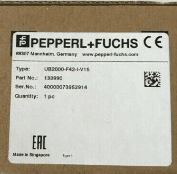 Pepperl+Fuchs UB2000-F42-I-V15 Pepperl+Fuchs UB2000-F42-I-V15