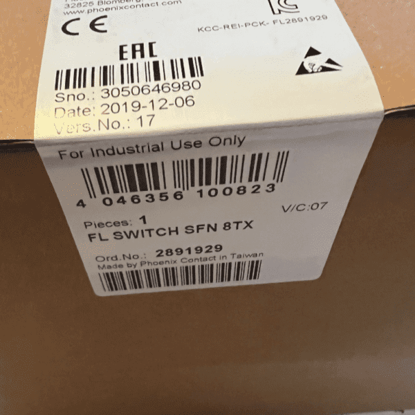 Phoenix Contact FL SWITCH SFN 8TX 2891929