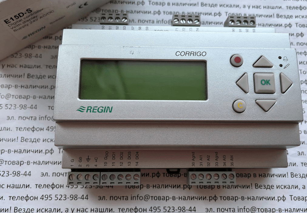 REGIN Corrigo E15D-S REGIN Corrigo E15D-S