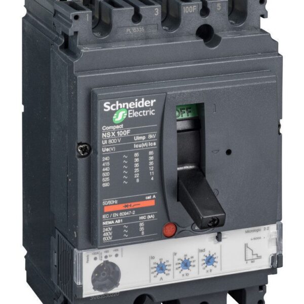Schneider Electric LV429795 NSX 100N 3P 40/100A