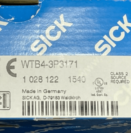 Sick WTB4-3P3171 1028122