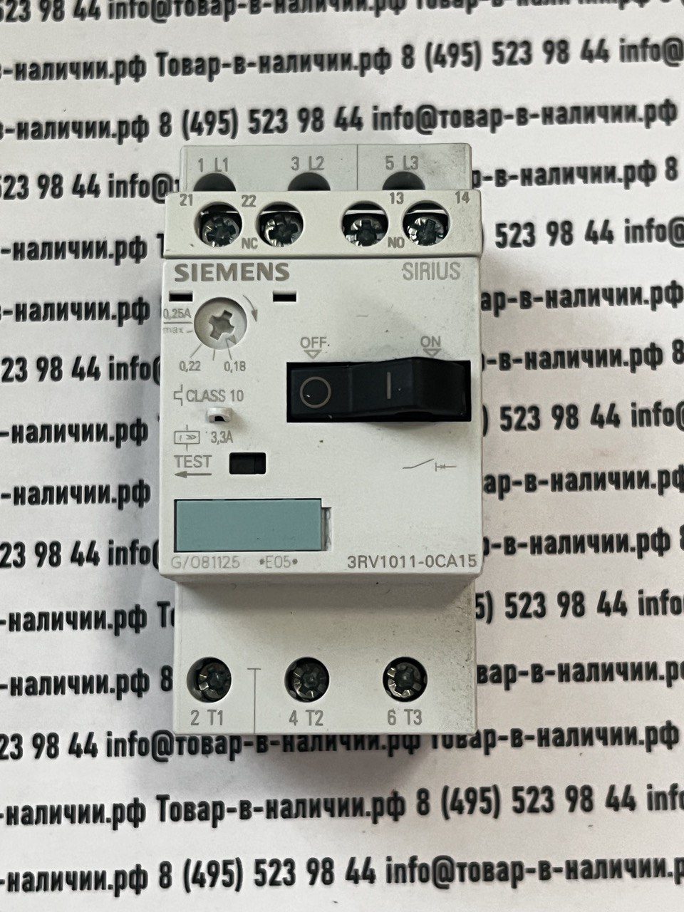 Siemens 3RV1011-0CA15 Siemens 3RV1011-0CA15