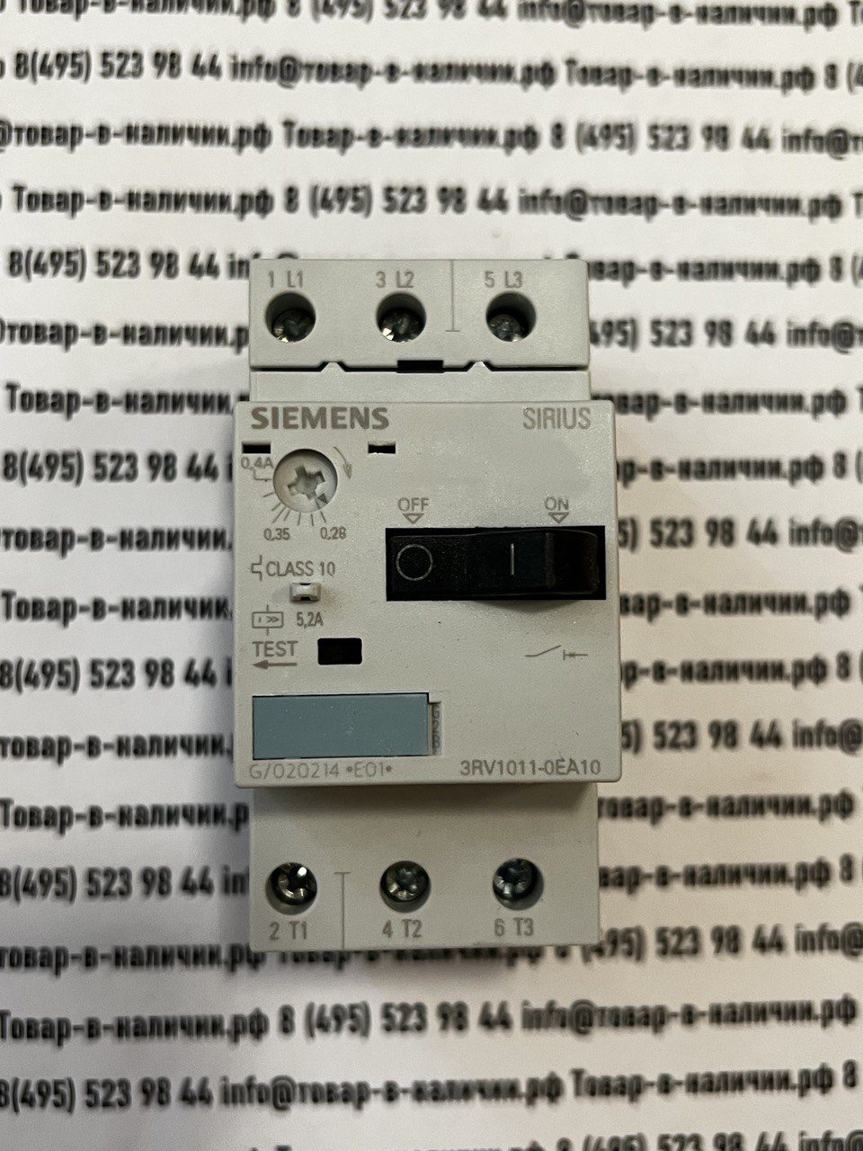 Siemens 3RV1011-0EA10 Siemens 3RV1011-0EA10