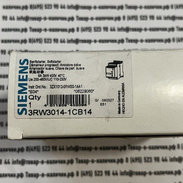 Siemens 3RW3014-1CB14