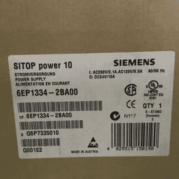 Siemens 6EP1334-2BA00