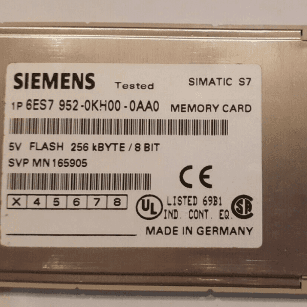 Siemens 6ES7 952-0KH00-0AA0