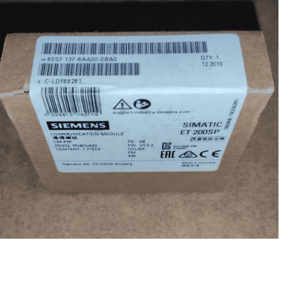 Siemens 6ES7137-6AA00-0BA0