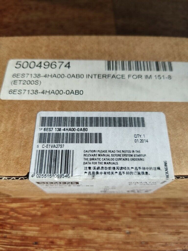 Siemens 6ES7138-4HA00-0AB0 Siemens 6ES7138-4HA00-0AB0