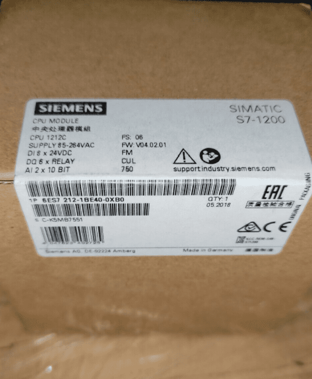 Siemens 6ES7212-1BE40-0XB0 Siemens 6ES7212-1BE40-0XB0