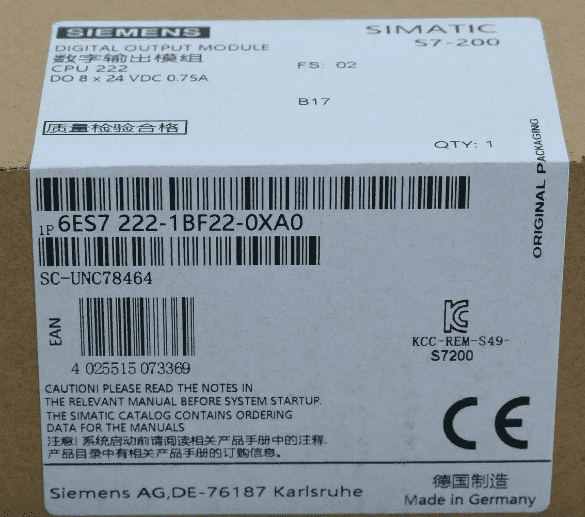 Siemens 6ES7222-1BF22-0XA0