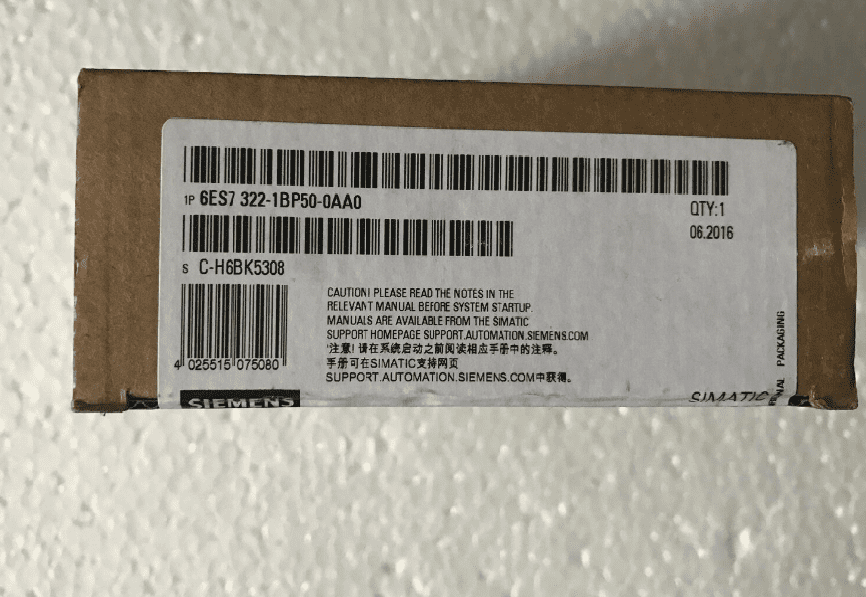 Siemens 6ES7322-1BP50-0AA0 Siemens 6ES7322-1BP50-0AA0