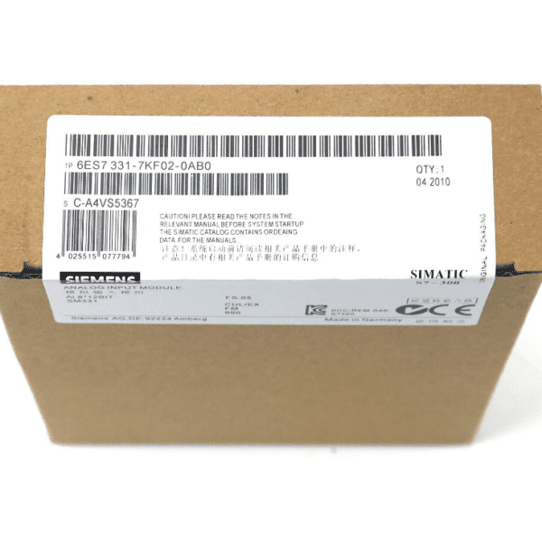 Siemens 6ES7331-7KF02-0AB0