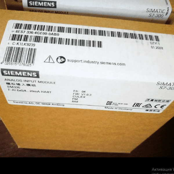 Siemens 6ES7336-4GE00-0AB0