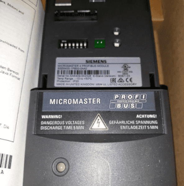 Siemens 6SE6400-1PB00-0AA0