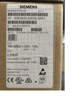 Siemens 6SE6420-2AD22-2BA1