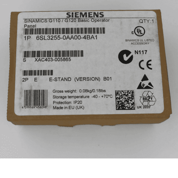 Siemens 6SL3255-0AA00-4BA1