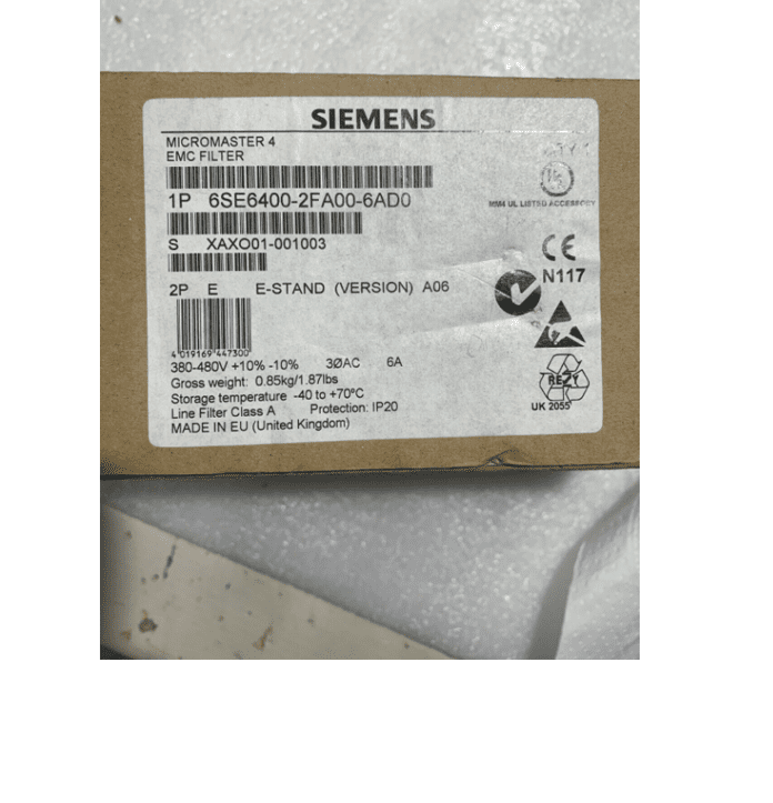 Siemens MICROMASTER 4 6SE6400-2FA00-6AD0 Siemens MICROMASTER 4 6SE6400-2FA00-6AD0