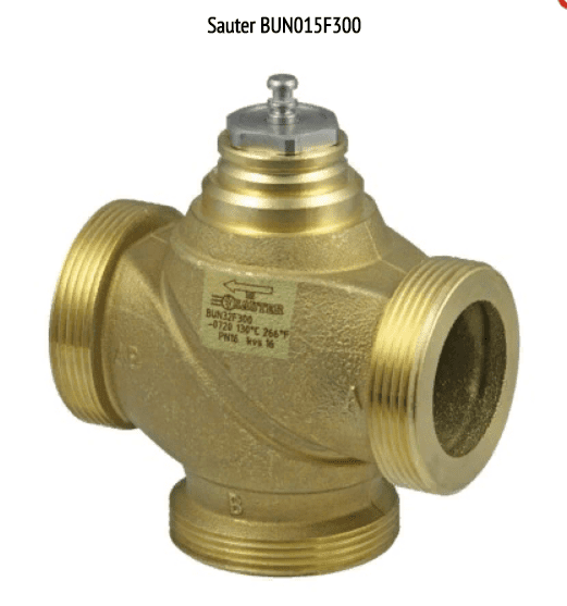 Трехходовой регулирующий клапан Sauter BUN015F300 (Dn=15