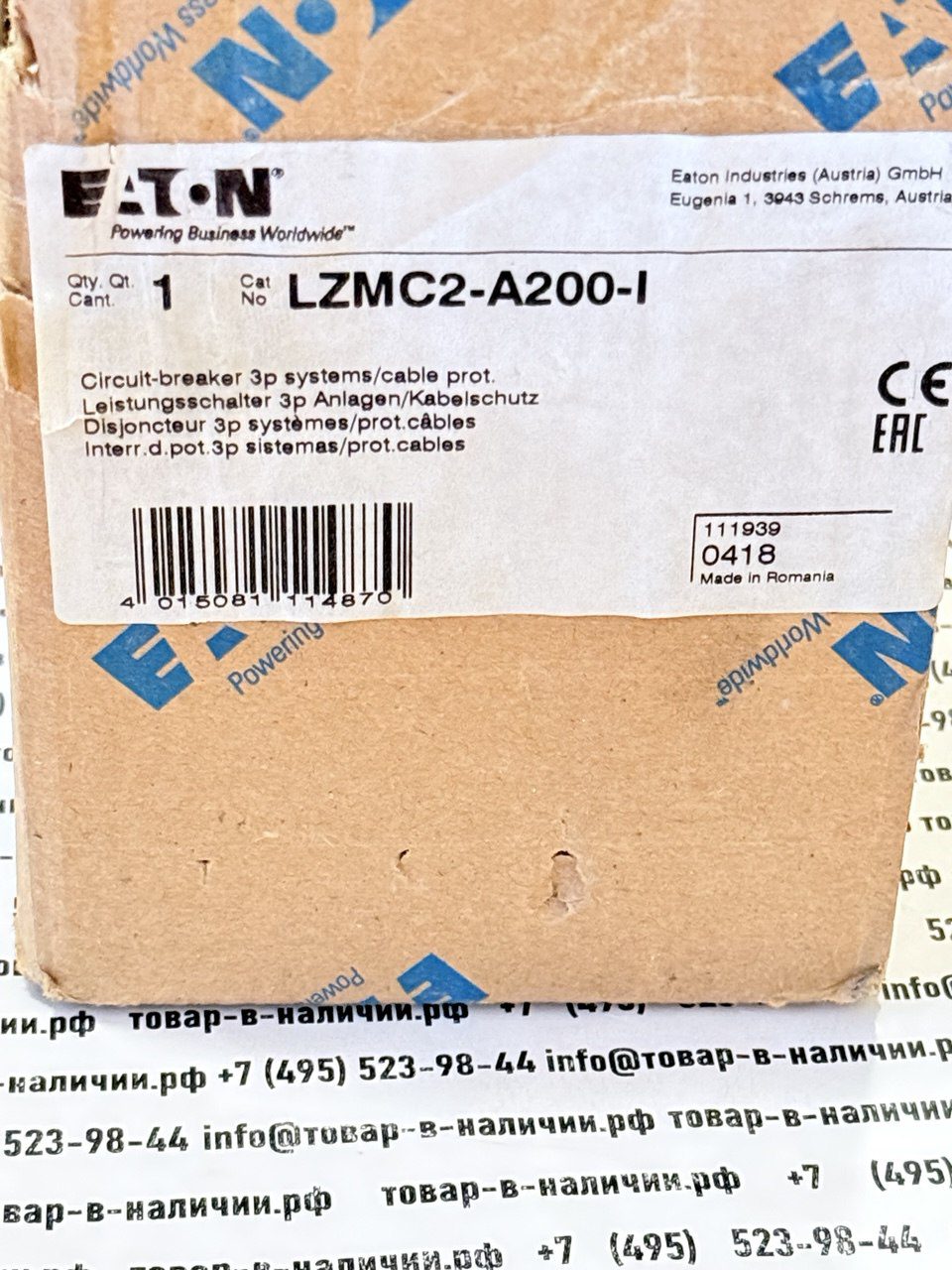 photo_2025-04-17_16-18-15.jpg Автоматический выключатель Eaton LZMC2-A200-I 200А 111939